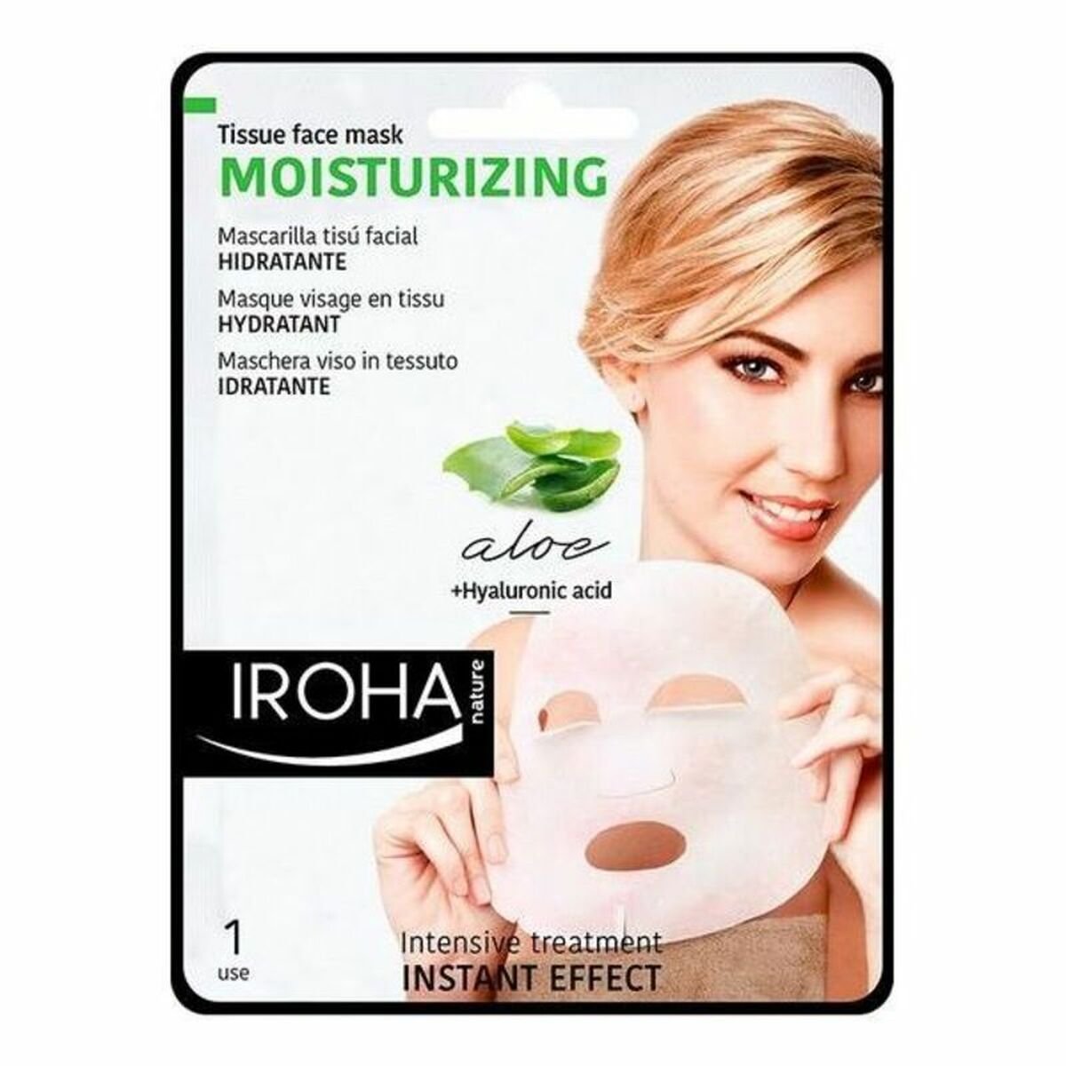 Bilde av Fuktighetsgivende maske Tissue Iroha 658833 (1 enheter) - Kjøp Iroha produkter online.