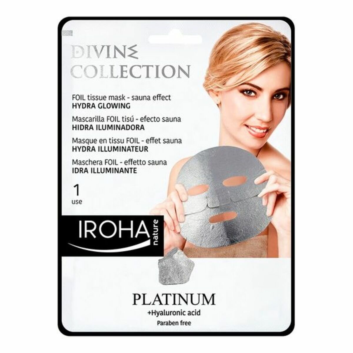 Bilde av Ansiktsmaske Platinum Iroha Platinum - Kjøp Iroha produkter online.