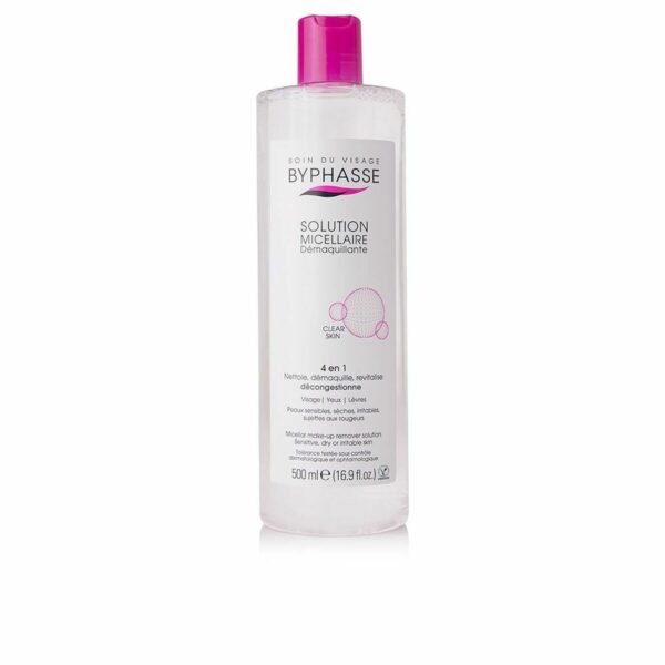 Bilde av Sminkefjerner micellar water Byphasse 1000025005 4-i-1 500 ml - Kjøp Byphasse produkter online.