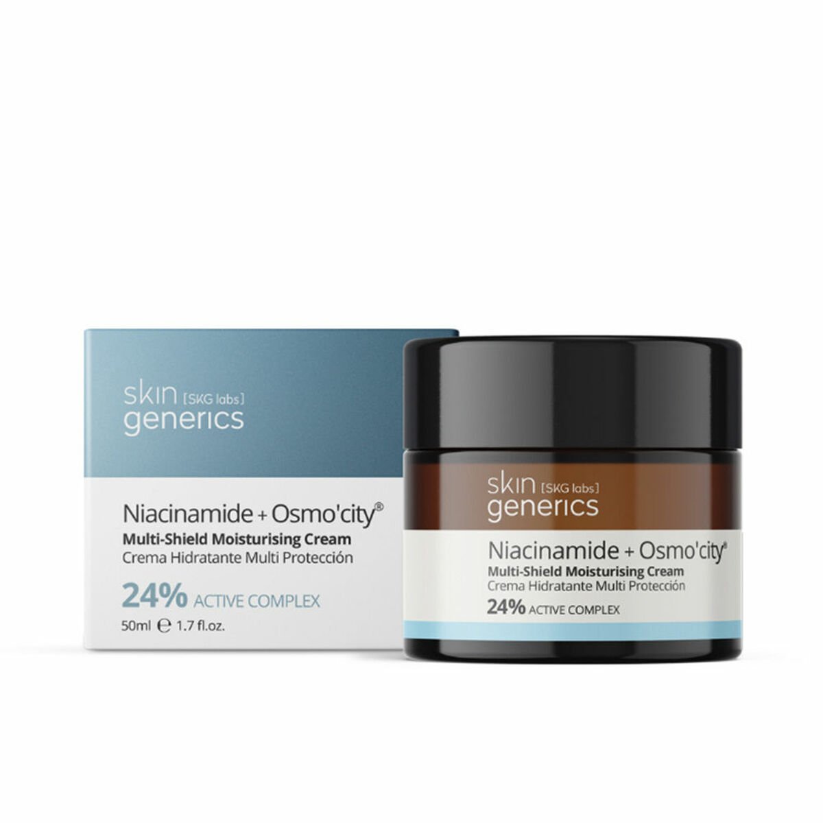 Bilde av Fuktighetsgivende ansiktskrem Skin Generics Niacinamide + Osmo'city Spf 30 50 ml - Kjøp Skin Generics produkter online.