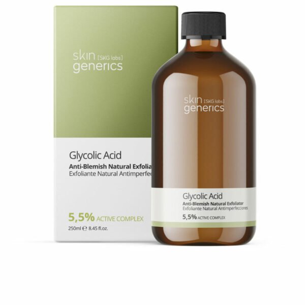 Bilde av Ansikts eksfoliator Skin Generics Glykolsyre 250 ml - Kjøp Skin Generics produkter online.