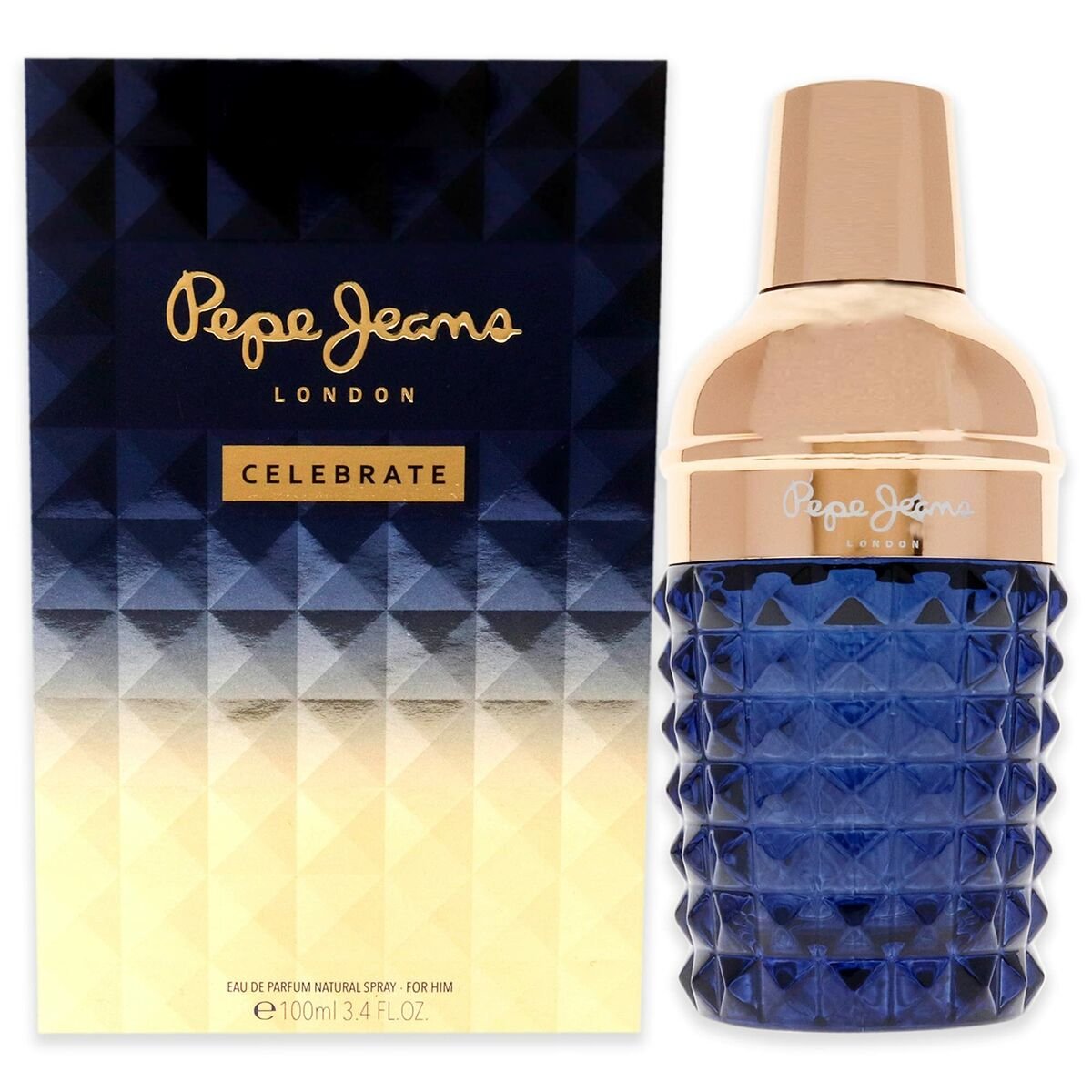 Herre parfyme Pepe Jeans EDP Celebrate 100 ml av Pepe Jeans - Beste tilbud på Parfymer Kosmetikk Bilde av Herre parfyme Pepe Jeans EDP Celebrate 100 ml - Kjøp Pepe Jeans produkter online.