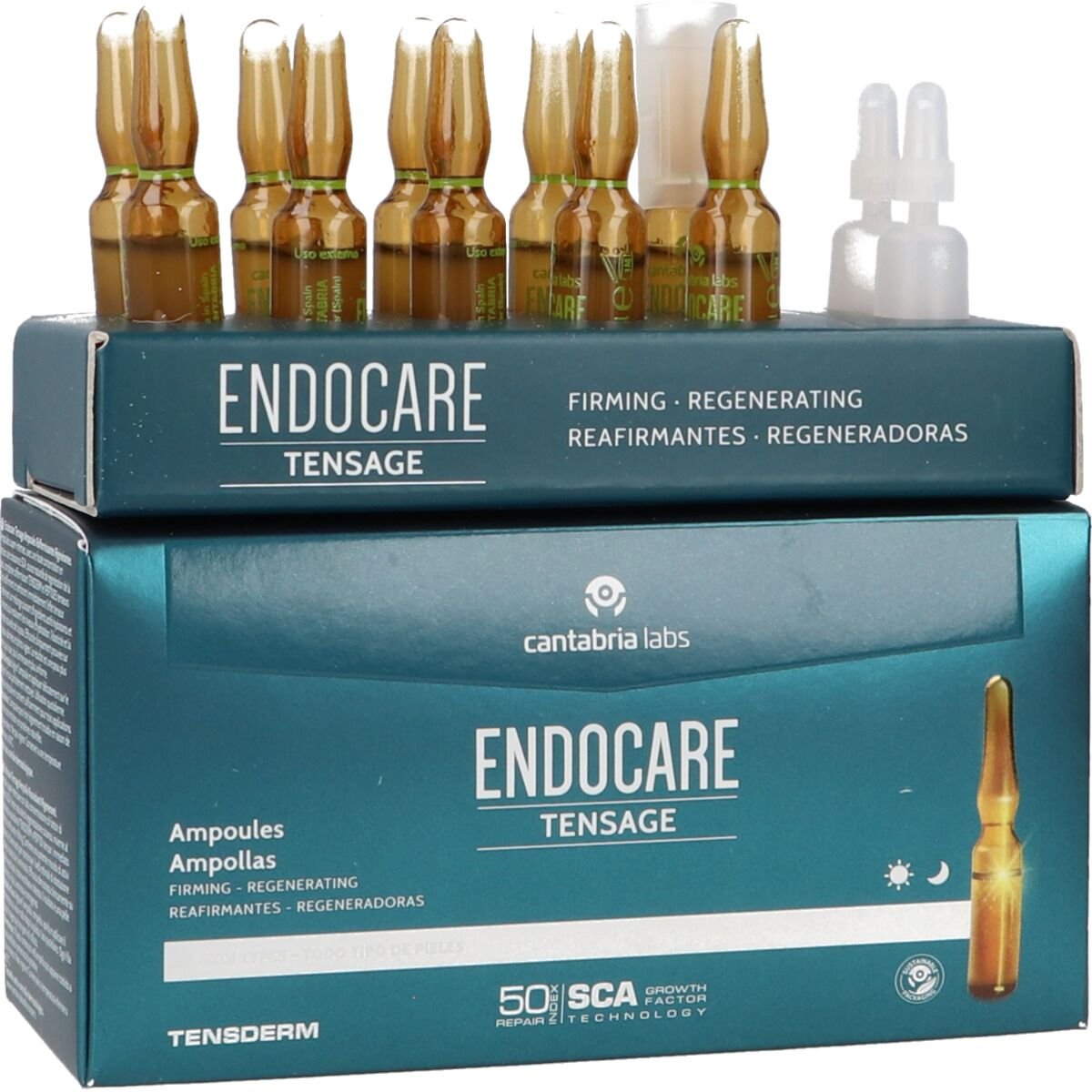 Oppstrammende ansiktsbehandling Endocare Tensage 10 x 2 ml Ampuller av Endocare - Beste tilbud på Parfymer Kosmetikk Bilde av Oppstrammende ansiktsbehandling Endocare Tensage 10 x 2 ml Ampuller - Kjøp Endocare produkter online.