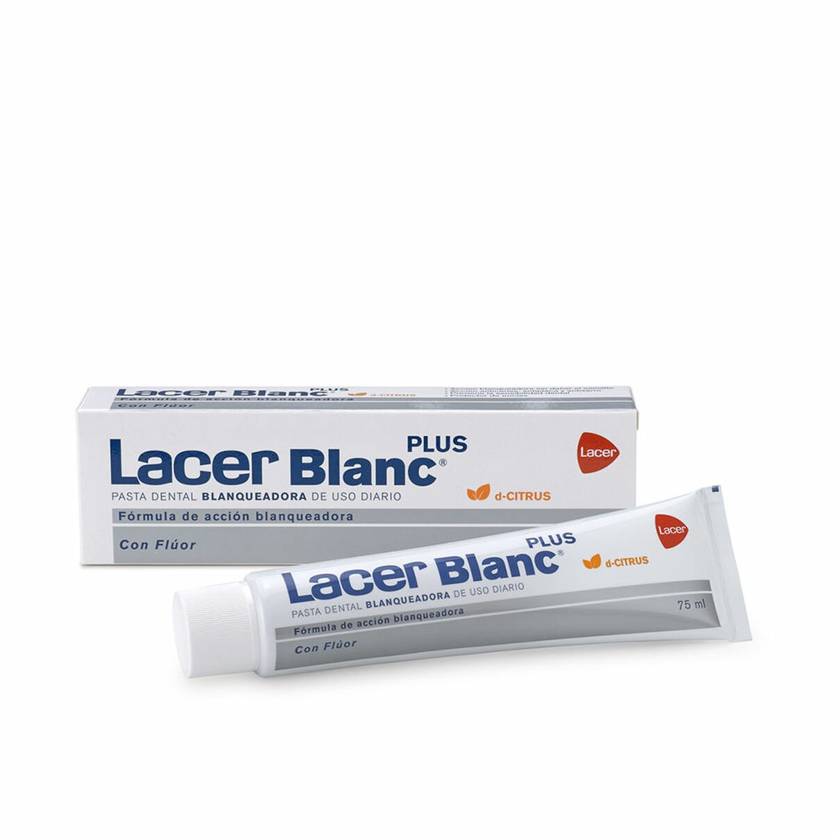 Bilde av Blekningstannkrem Lacer Lacerblanc Sitron 75 ml - Kjøp Lacer produkter online.