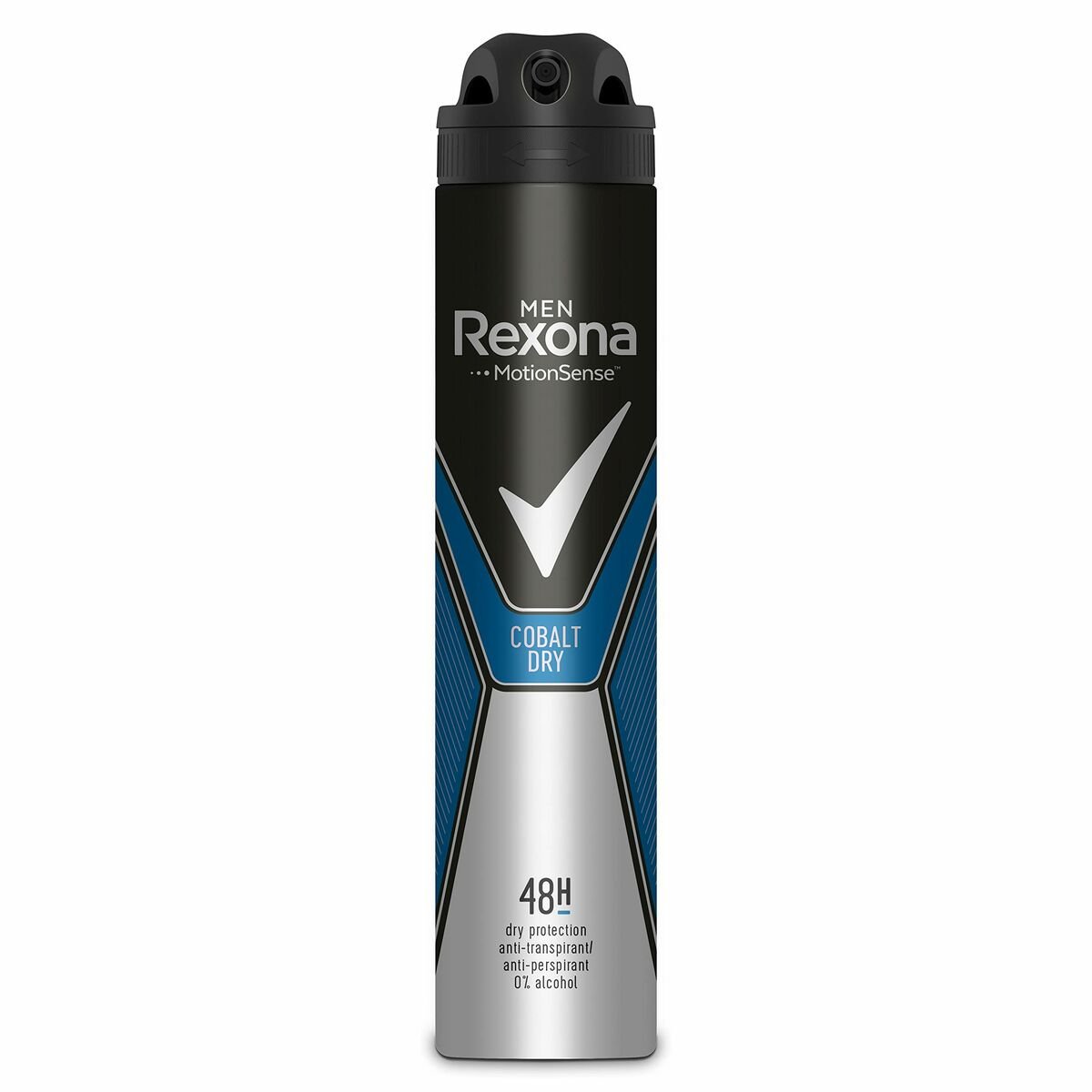 Spray Deodorant Rexona Cobalt Men Menn 48 timer 200 ml av Rexona - Beste tilbud på Parfymer Kosmetikk Bilde av Spray Deodorant Rexona Cobalt Men Menn 48 timer 200 ml - Kjøp Rexona produkter online.