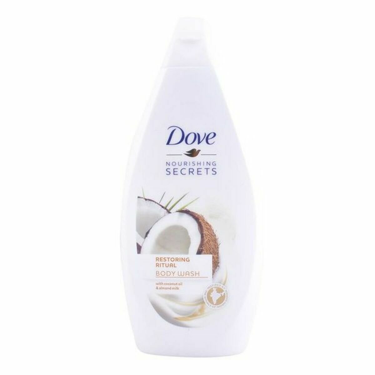 Bilde av Dusjgel Dove Restoring Ritual Kokosnøtt Mandler (500 ml) - Kjøp Dove produkter online.