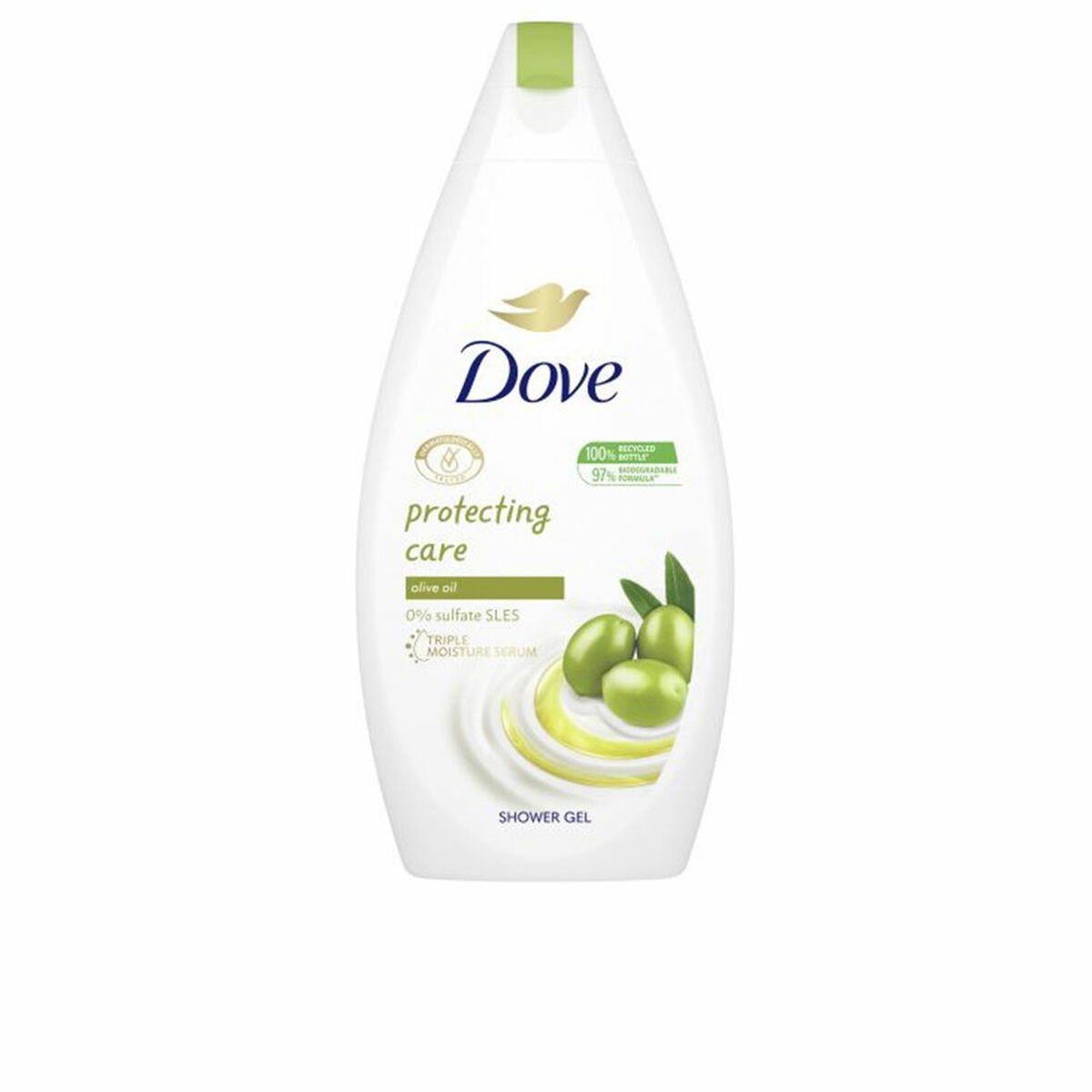 Bilde av Dusjgel Dove Protecting Care Olivenolje 500 ml - Kjøp Dove produkter online.