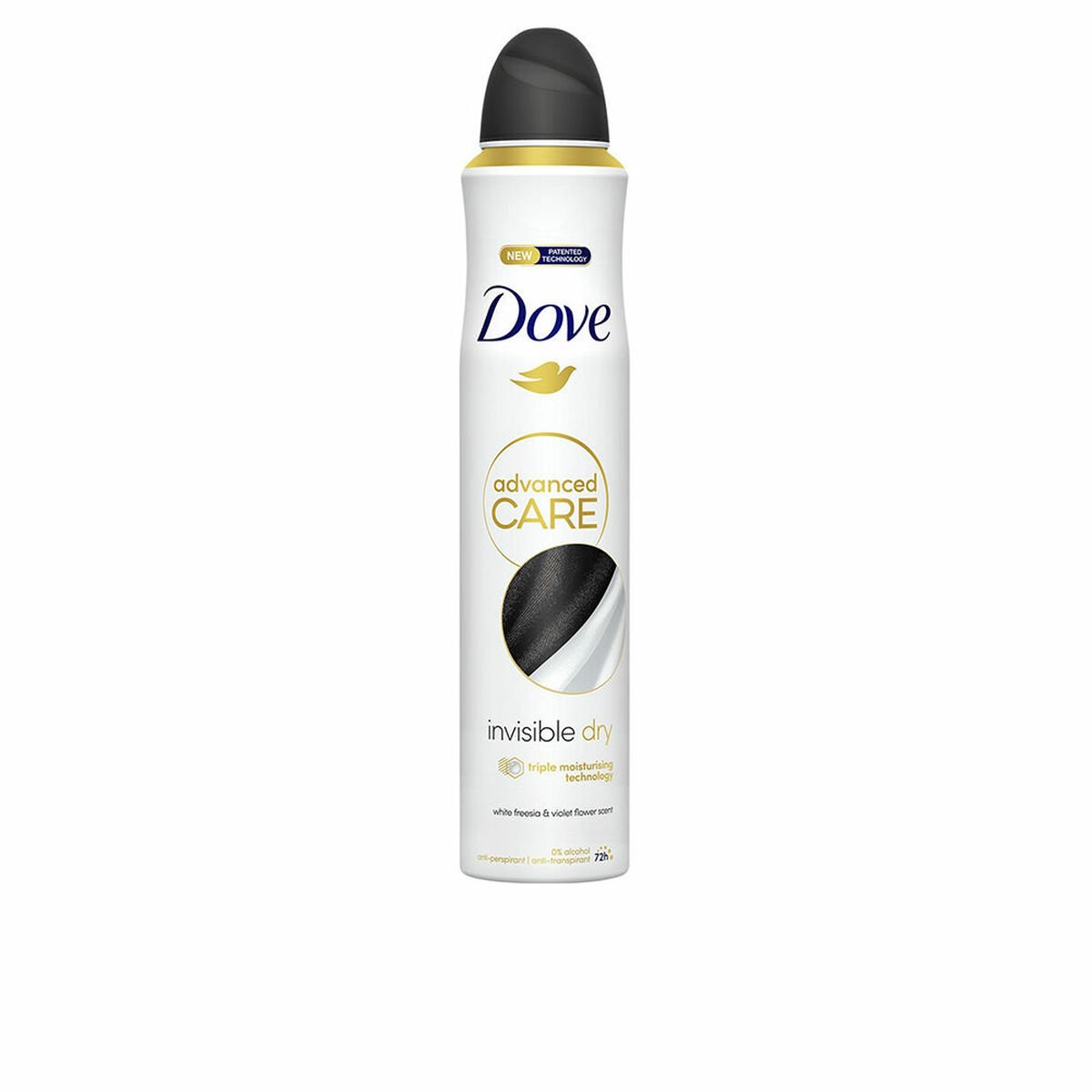 Spray Deodorant Dove Invisible Dry 200 ml av Dove - Beste tilbud på Parfymer Kosmetikk Bilde av Spray Deodorant Dove Invisible Dry 200 ml - Kjøp Dove produkter online.