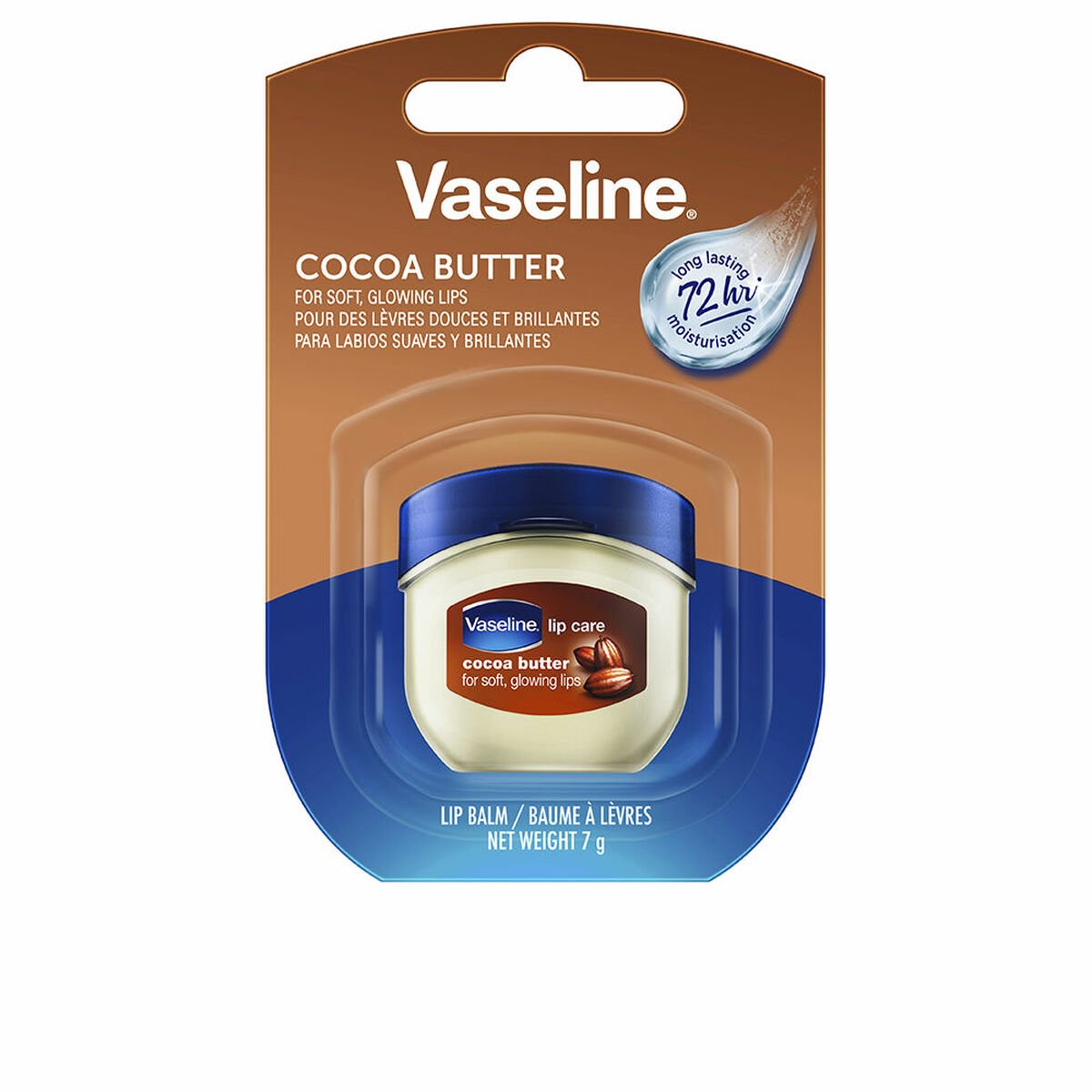 Bilde av Leppebalsam Vaseline 7 g Næringsrik Kakaosmør - Kjøp Vaseline produkter online.