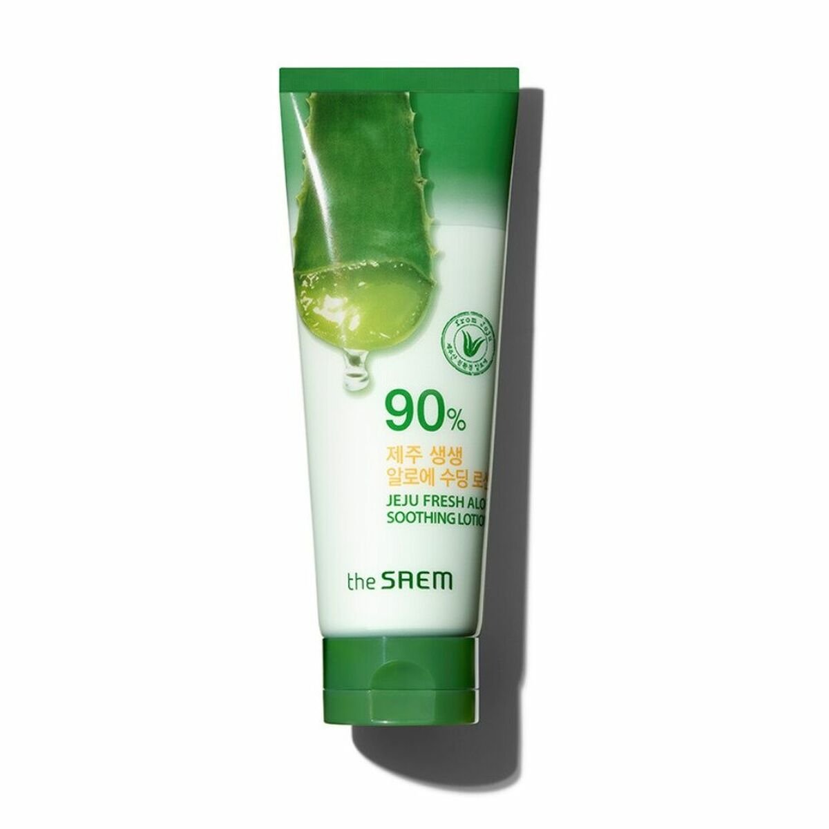 Bilde av Beroligende krem The Saem Jeju Fresh Aloe 90% (250 ml) - Kjøp The Saem produkter online.