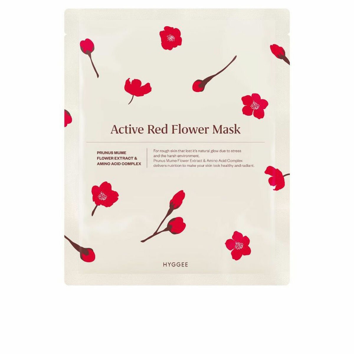 Bilde av Ansiktsmaske HYGGEE Active Red 35 ml - Kjøp HYGGEE produkter online.