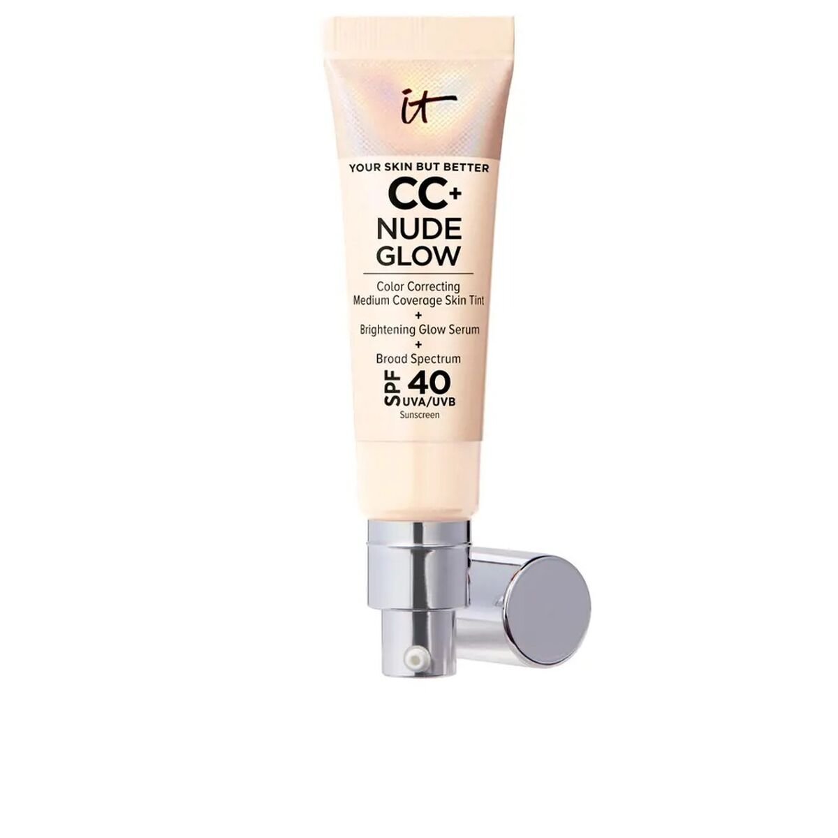 Bilde av Kremet foundation It Cosmetics CC+ Nude Glow Fair Spf 40 32 ml - Kjøp It Cosmetics produkter online.