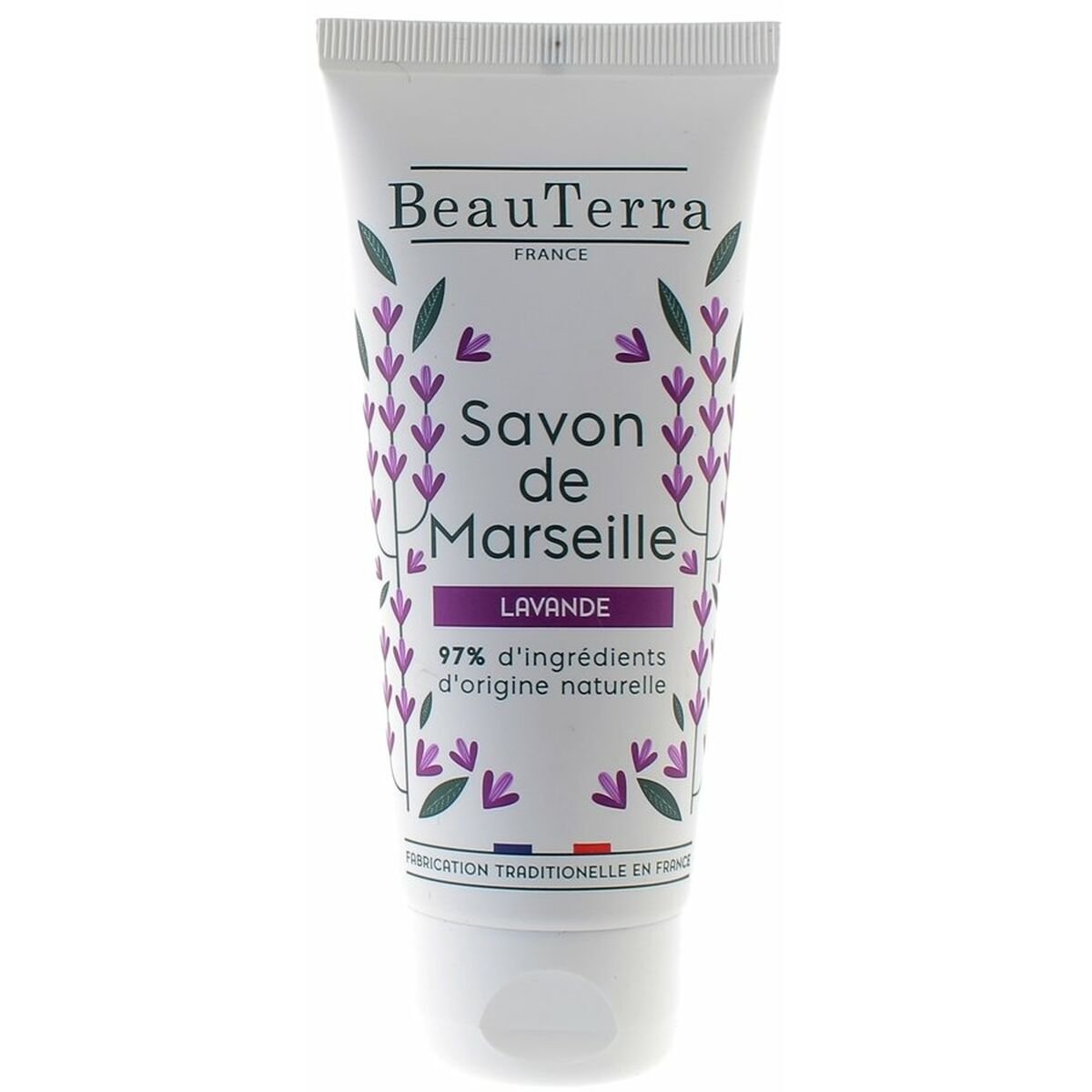 Bilde av Marseille Såpe Beauterra MARSEILLE 100 ml Lavendel - Kjøp Beauterra produkter online.