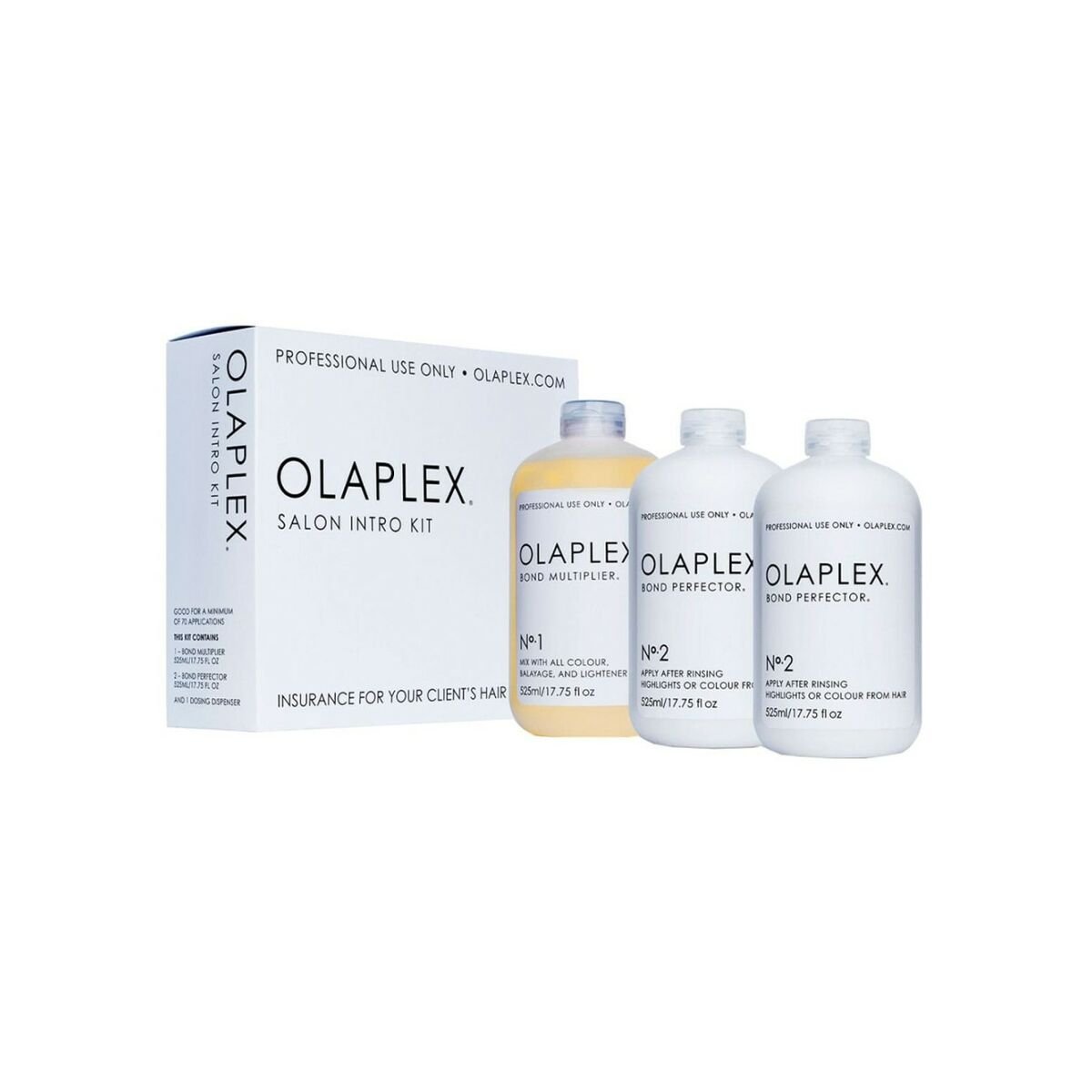 Bilde av Hårstyling-Sett Olaplex Salon Intro 3 Deler - Kjøp Olaplex produkter online.