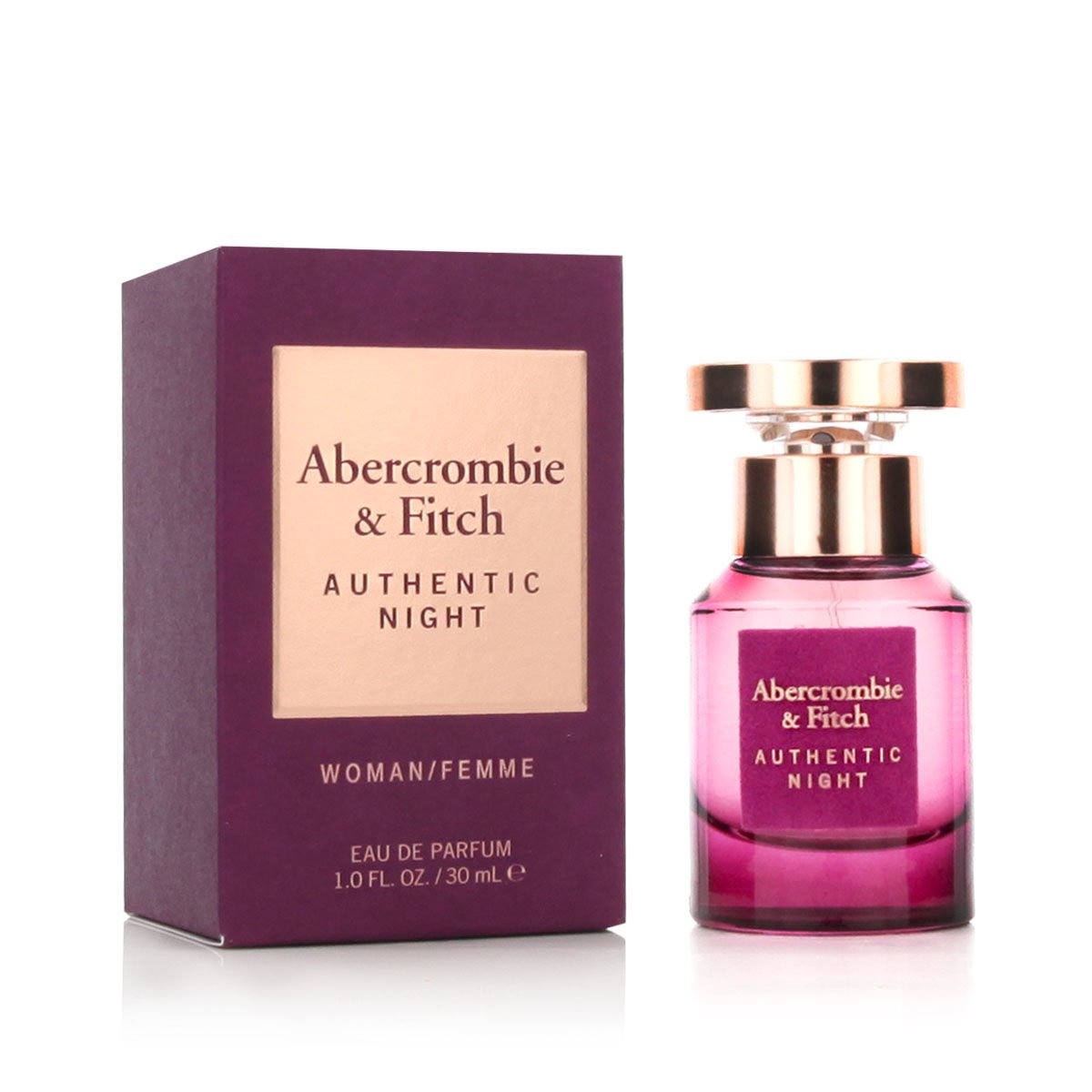 Bilde av Dame parfyme Abercrombie & Fitch EDP Authentic Night Woman 30 ml - Kjøp Abercrombie & Fitch produkter online.