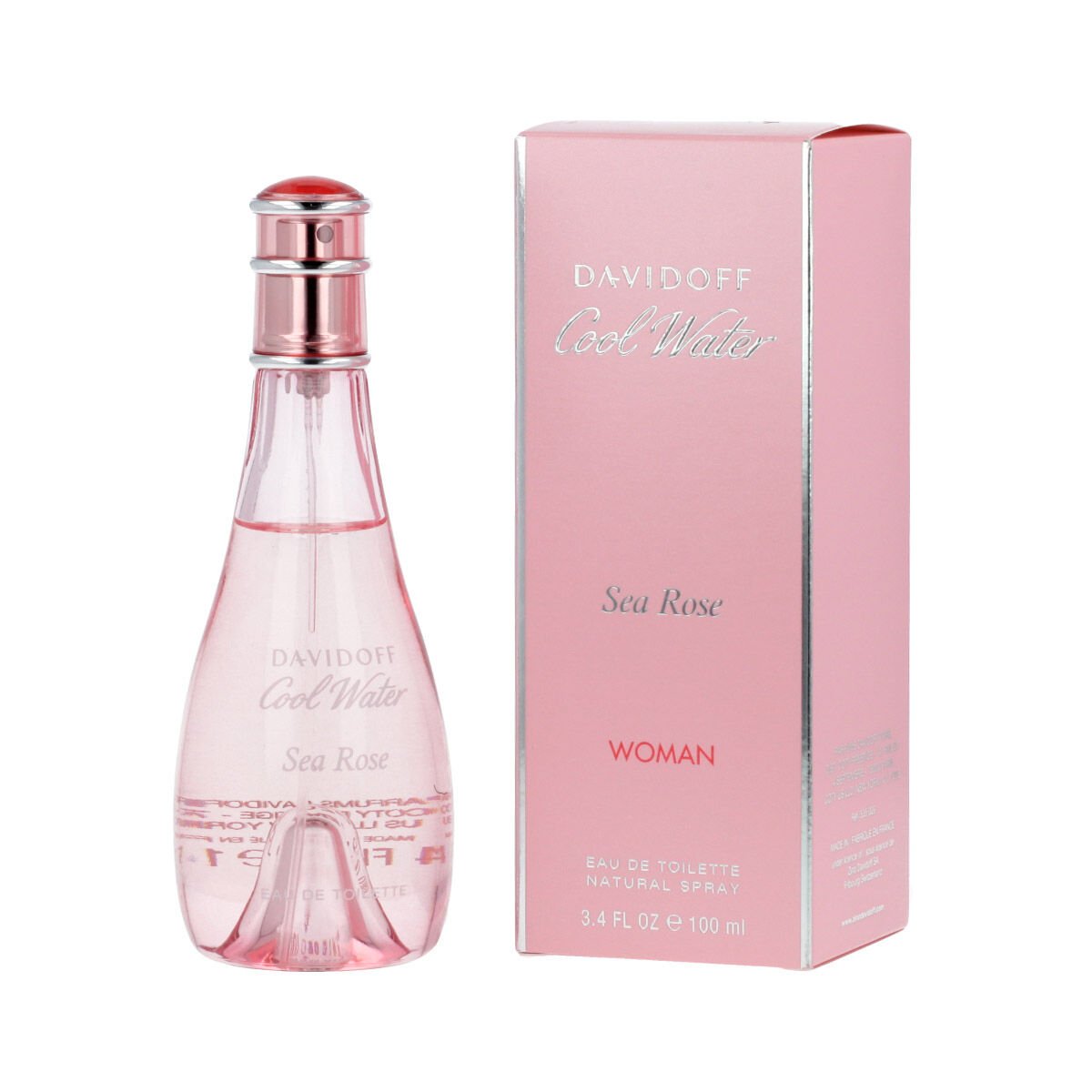 Dame parfyme Davidoff EDT Cool Water Sea Rose 100 ml av Davidoff - Beste tilbud på Parfymer Kosmetikk Bilde av Dame parfyme Davidoff EDT Cool Water Sea Rose 100 ml - Kjøp Davidoff produkter online.