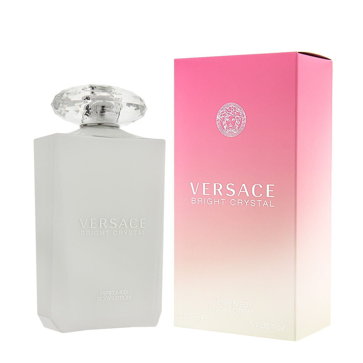 Body lotion Versace Bright Crystal 200 ml av Versace - Beste tilbud på Parfymer Kosmetikk Bilde av Body lotion Versace Bright Crystal 200 ml - Kjøp Versace produkter online.