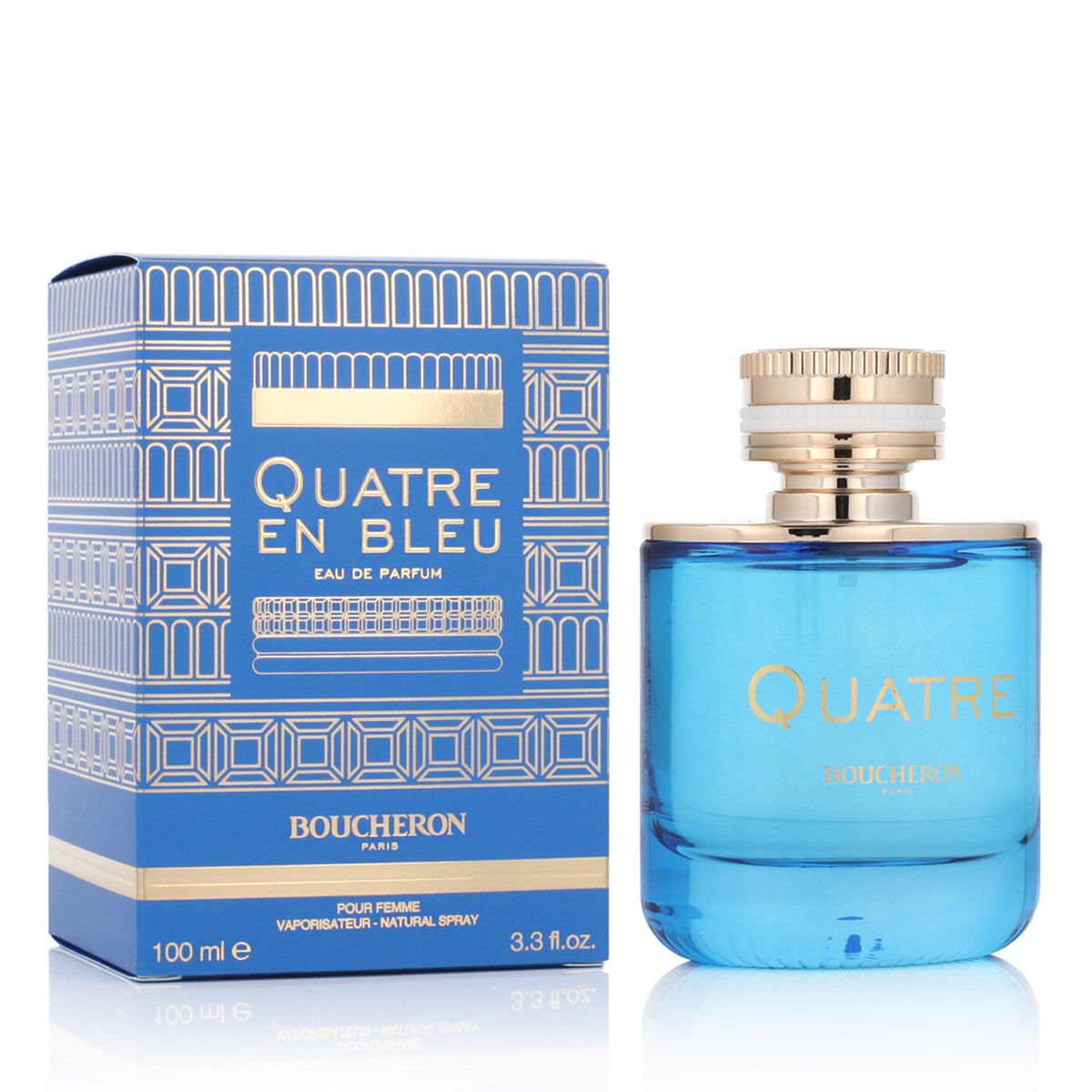 Bilde av Dame parfyme Boucheron Quatre en Bleu EDP 100 ml - Kjøp Boucheron produkter online.