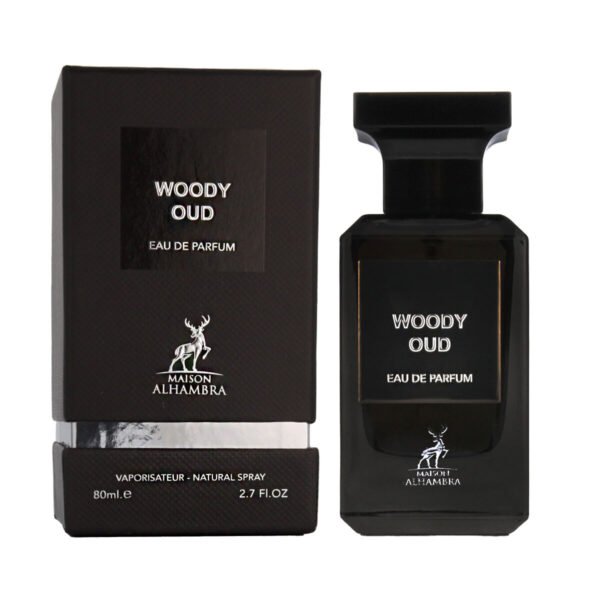 Bilde av Unisex parfyme Maison Alhambra Woody Oud EDP 80 ml - Kjøp Maison Alhambra produkter online.