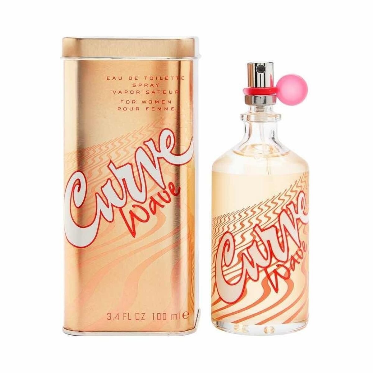 Bilde av Dame parfyme Liz Claiborne EDT Curve Wave 100 ml - Kjøp Liz Claiborne produkter online.