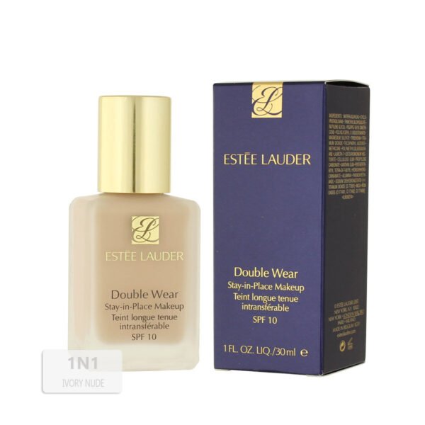 Flytende Sminke-base Estee Lauder Double Wear Stay-in-Place Nº 1N1 Ivory Nude Spf 10 30 ml