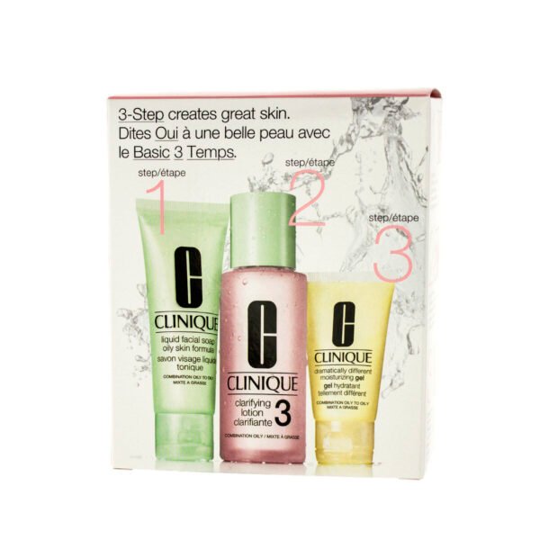 Ansiktsrensende gel Clinique CLARIFYING LOTION 3 Deler
