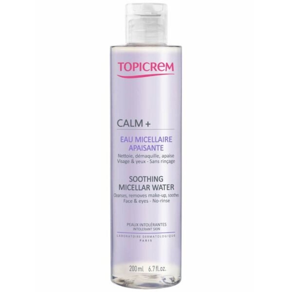 Sminkefjerner micellar water Topicrem Calm+ 200 ml