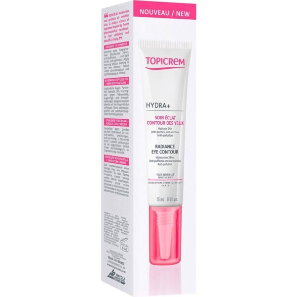 Øyeområde-krem Topicrem Radiance Hydra+ 15 ml