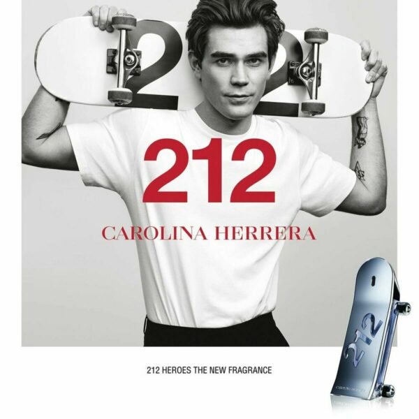 Herre parfyme 212 Men Heroes Carolina Herrera ‎10024706 EDT