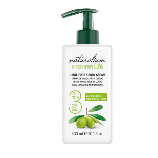 Olive Kroppskrem Oliva 100% Naturalium 300 ml