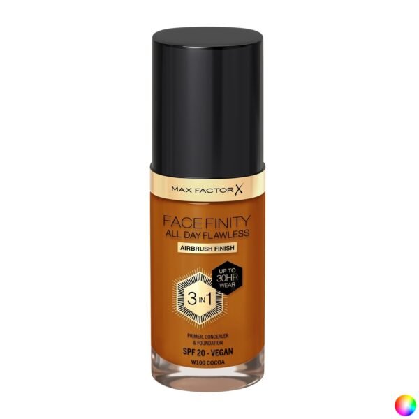 Flytende Sminke-base Max Factor Face Finity 3-i-1 30 ml