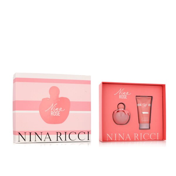 Sett dame parfyme Nina Ricci Nina Rose 2 Deler