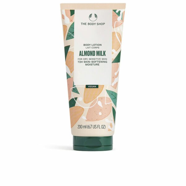 Fuktighetsgivende bodylotion The Body Shop ALMOND MILK 200 ml Kremete