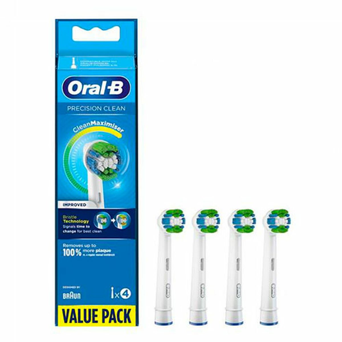 Reservehode Oral-B Precision Clean 4 enheter