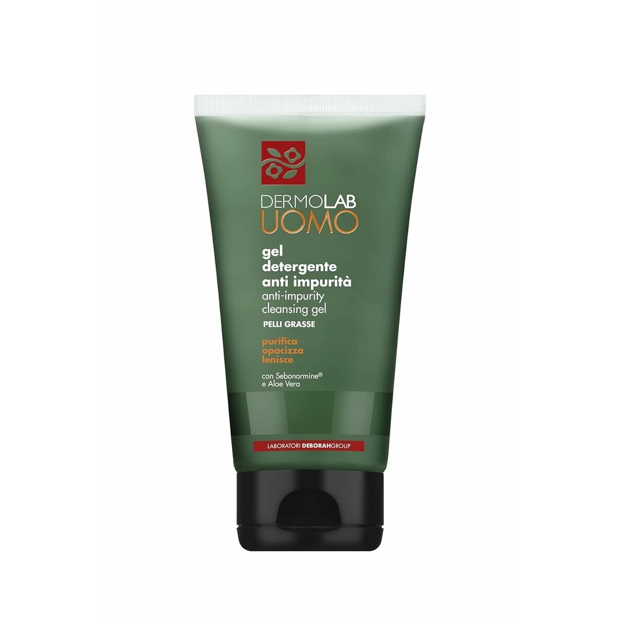 Ansiktsrensende gel Deborah Dermolab Uomo 150 ml Ansiktsrensende gel Deborah Dermolab Uomo 150 ml