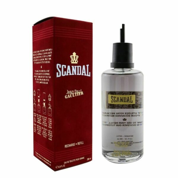 Herre parfyme Jean Paul Gaultier Scandal EDT 200 ml Påfyll