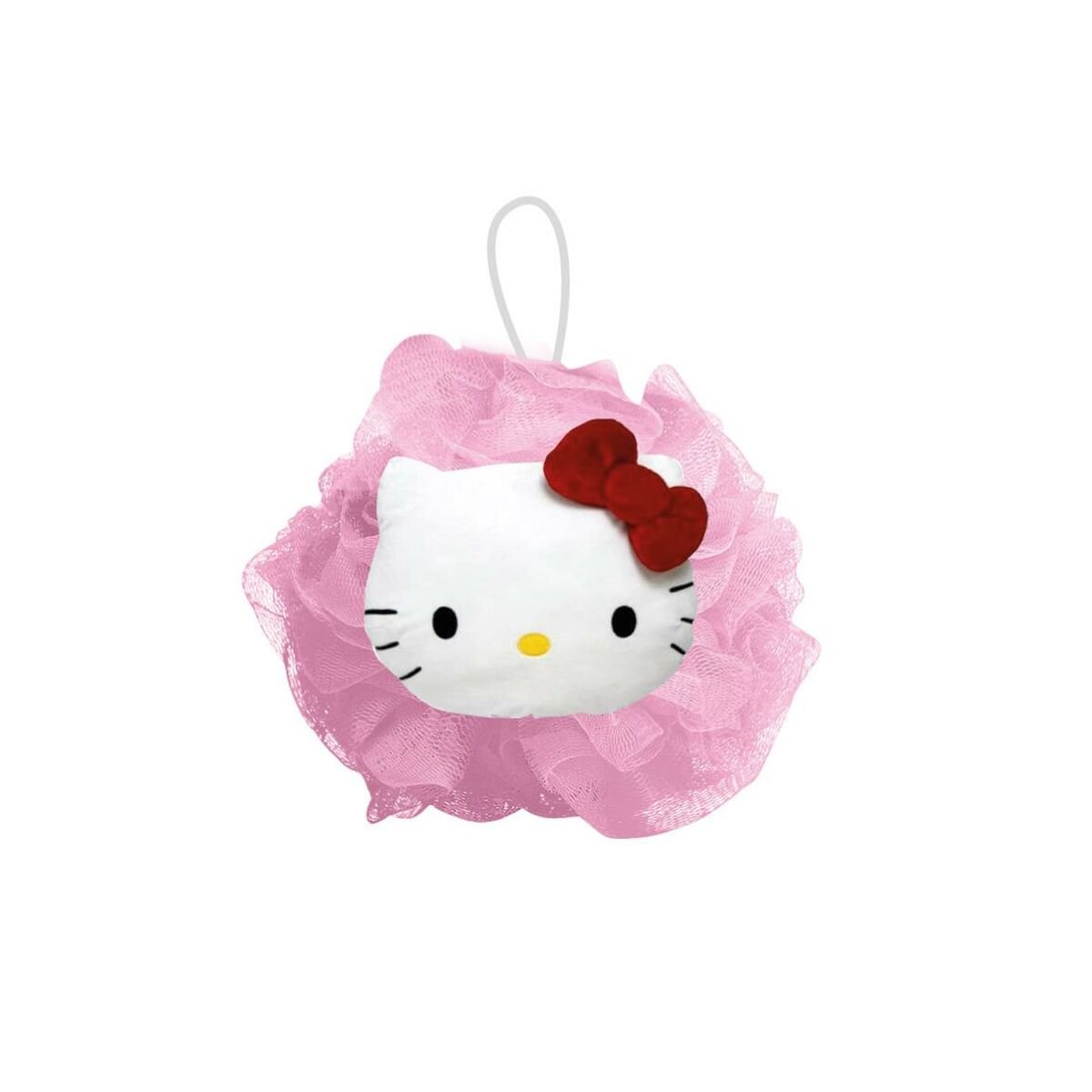 Kroppssvamp Hello Kitty Rosa 20 % Polyester 12 x 12 x 12 cm